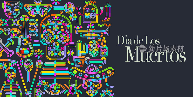 亡灵节(西班牙语)，Dia De Los Muertos